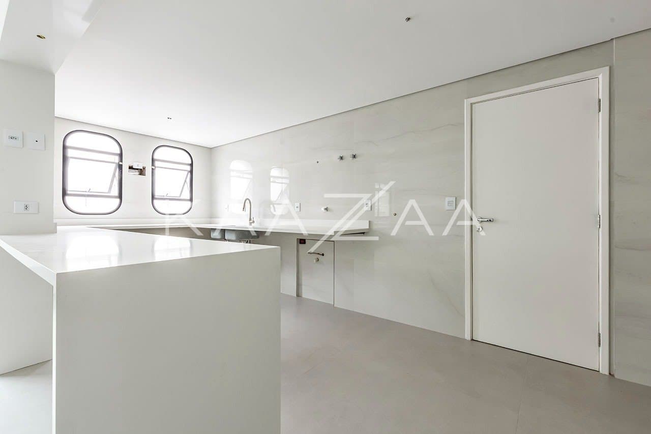 Espaços clean trazem paz para relaxar neste apartamento delicioso no Jardim Paulista. - Foto 10