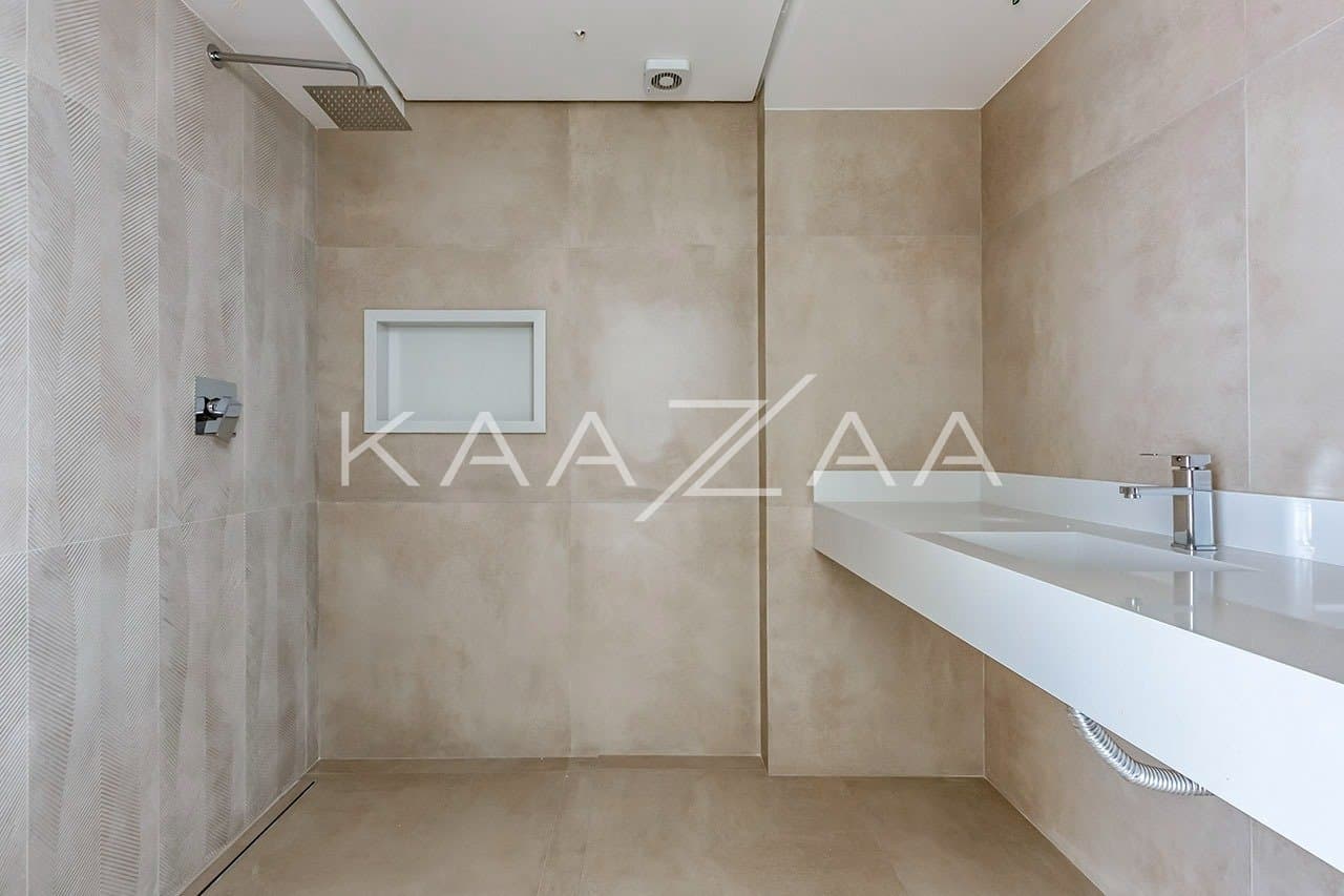 Espaços clean trazem paz para relaxar neste apartamento delicioso no Jardim Paulista. - Foto 17