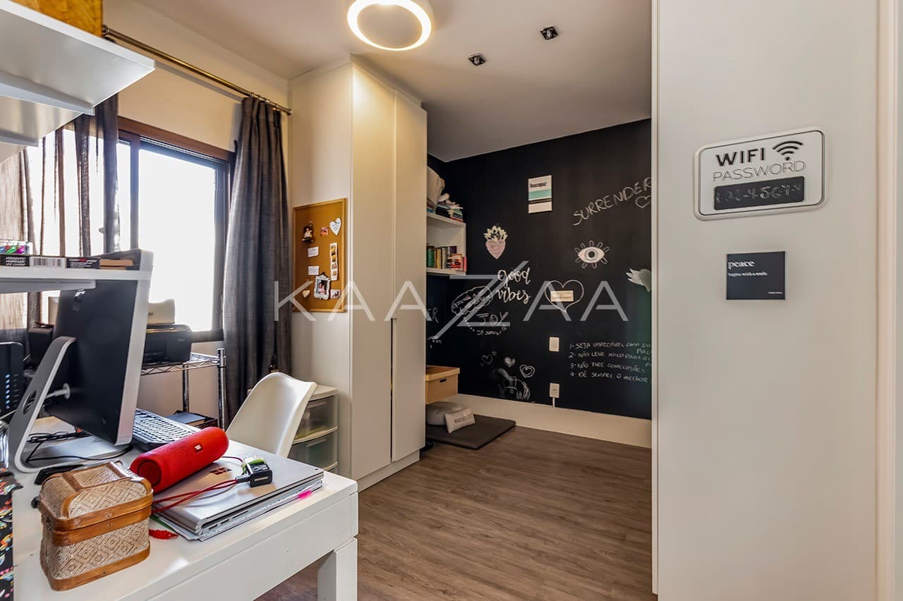Estilo e personalidade definem este apartamento no Jardim Europa. - Foto 20