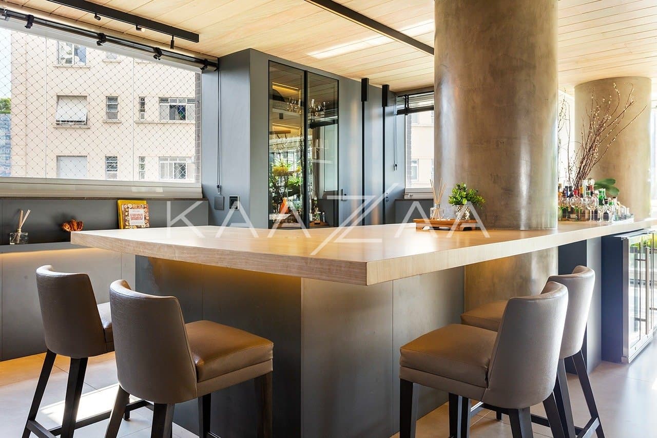 Completo e pronto para morar, este apartamento é puro design e lazer, perto do parque no Itaim Bibi. - Foto 7